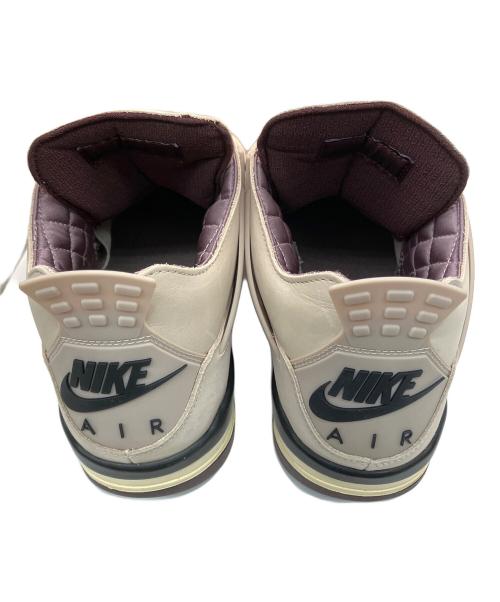 NIKE（ナイキ）NIKE (ナイキ) A Ma Maniere (ア・マ・マニエール) WMNS AIR JORDAN 4 RETRO OG ベージュ サイズ:29.5ｃｍの古着・服飾アイテム