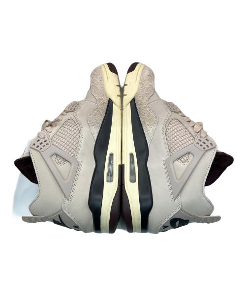 NIKE（ナイキ）NIKE (ナイキ) A Ma Maniere (ア・マ・マニエール) WMNS AIR JORDAN 4 RETRO OG ベージュ サイズ:29.5ｃｍの古着・服飾アイテム