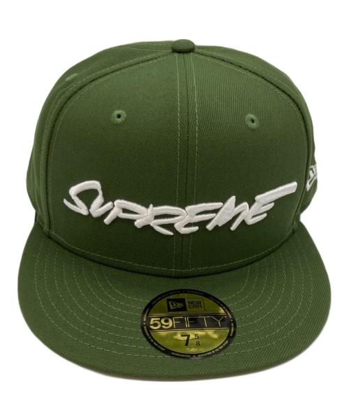 SUPREME（シュプリーム）SUPREME (シュプリーム) New Era (ニューエラ) キャップ グリーンの古着・服飾アイテム