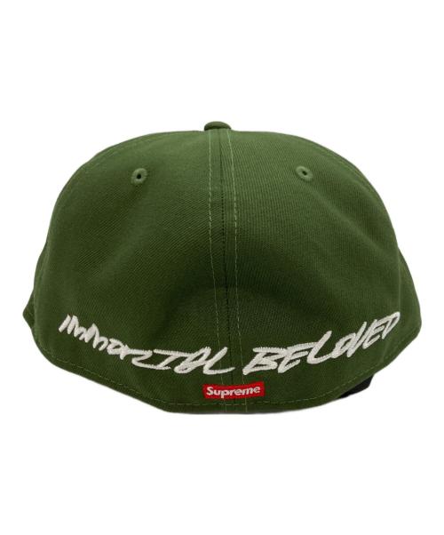 SUPREME（シュプリーム）SUPREME (シュプリーム) New Era (ニューエラ) キャップ グリーンの古着・服飾アイテム