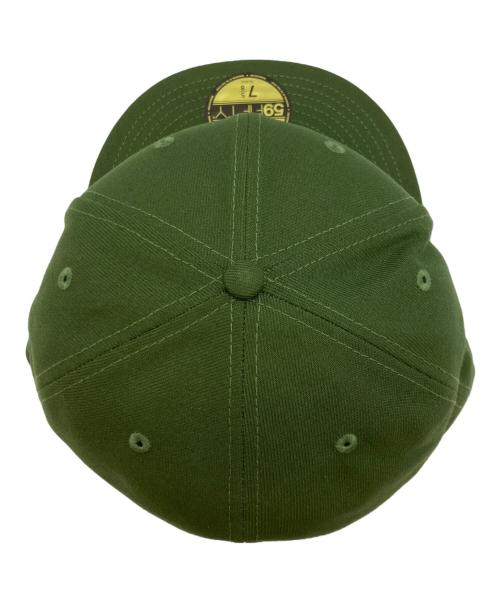 SUPREME（シュプリーム）SUPREME (シュプリーム) New Era (ニューエラ) キャップ グリーンの古着・服飾アイテム