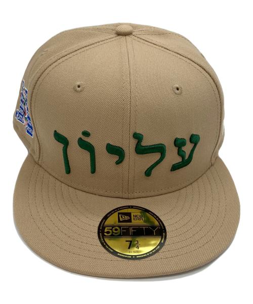 SUPREME（シュプリーム）SUPREME (シュプリーム) New Era (ニューエラ) キャップ ベージュの古着・服飾アイテム