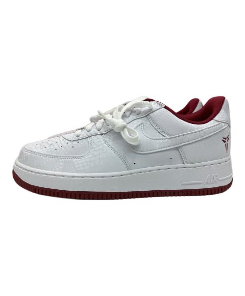 NIKE（ナイキ）NIKE (ナイキ) KOBE AIR FORCE 1 LOW ホワイト×レッド サイズ:28㎝の古着・服飾アイテム