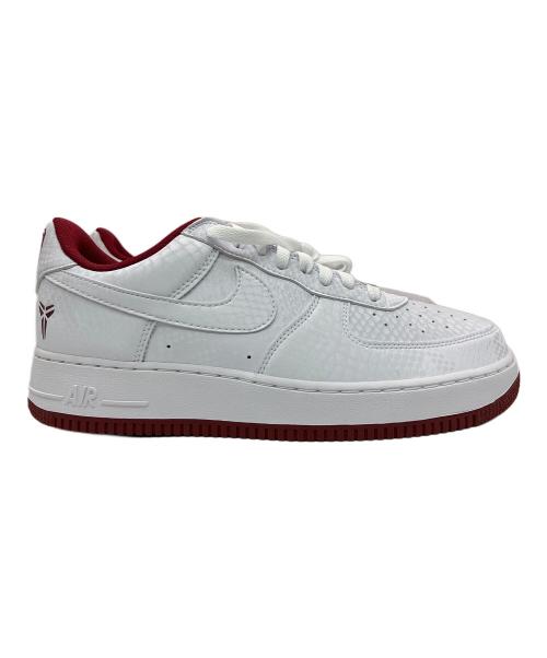 NIKE（ナイキ）NIKE (ナイキ) KOBE AIR FORCE 1 LOW ホワイト×レッド サイズ:28㎝の古着・服飾アイテム