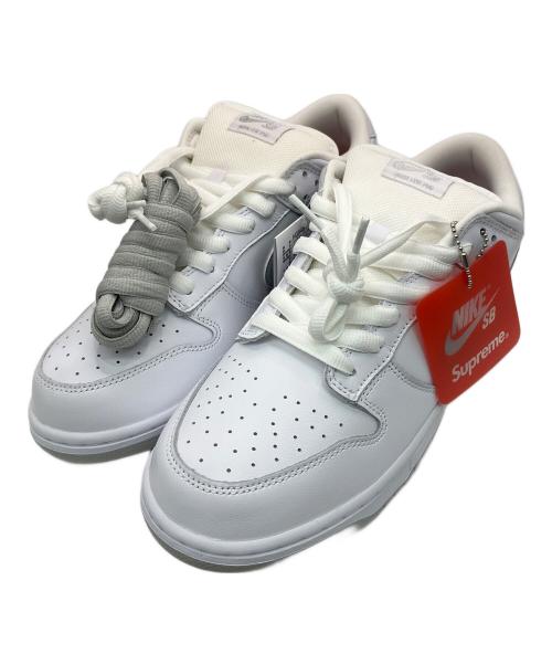 NIKE（ナイキ）NIKE (ナイキ) SUPREME (シュプリーム) スニーカー ホワイト サイズ:28.5の古着・服飾アイテム