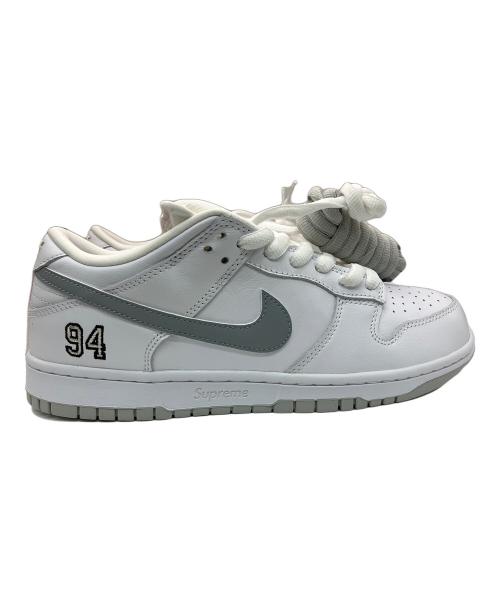 NIKE（ナイキ）NIKE (ナイキ) SUPREME (シュプリーム) スニーカー ホワイト サイズ:28.5の古着・服飾アイテム