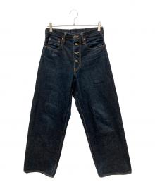 SUGARHILL（シュガーヒル）の古着「シンチバックボタンフライデニムパンツ」｜インディゴ