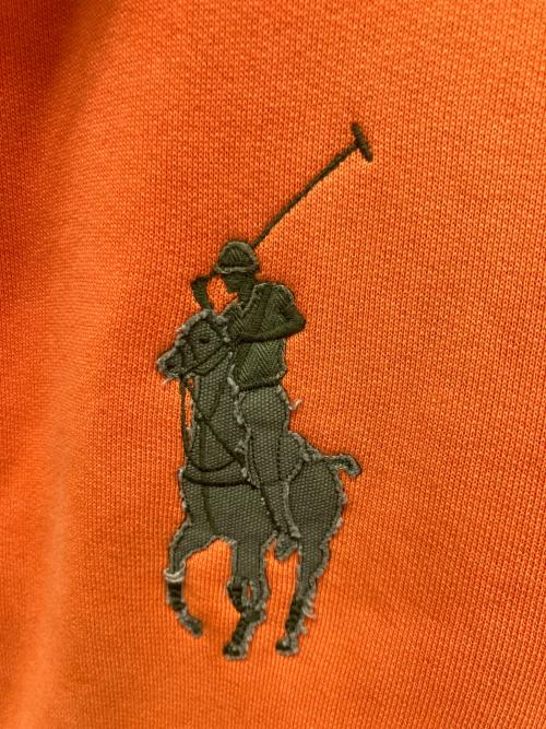 POLO RALPH LAUREN（ポロ・ラルフローレン）POLO RALPH LAUREN (ポロ・ラルフローレン) ジップパーカー オレンジ サイズ:Sの古着・服飾アイテム