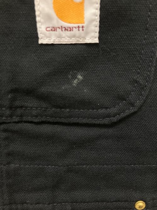 CarHartt（カーハート）CarHartt (カーハート) ダブルニーペインターオーバーオール ブラック サイズ:SIZE76cmの古着・服飾アイテム