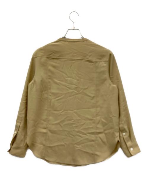 theory（セオリー）theory (セオリー) 長袖ブラウス カーキ サイズ:Sの古着・服飾アイテム