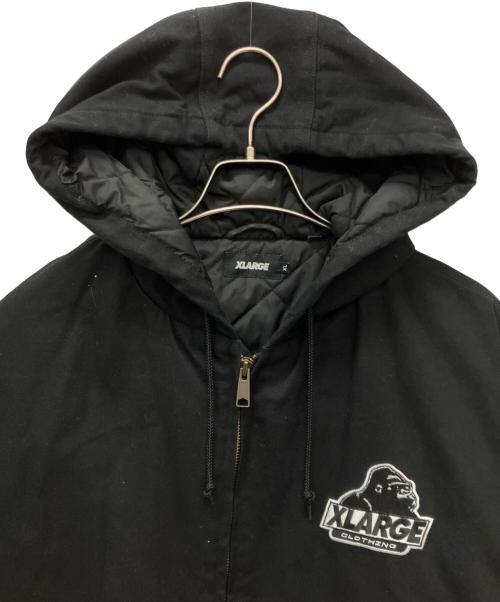 X-LARGE（エクストララージ）X-LARGE (エクストララージ) アクティブジャケット ブラック サイズ:XLの古着・服飾アイテム