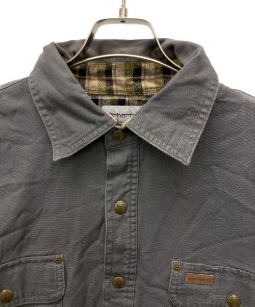 CarHartt（カーハート）CarHartt (カーハート) キャンバスジャケット グレー サイズ:Lの古着・服飾アイテム