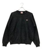 DANTONダントン）の古着「LAMBSWOOL CREW NECK KNIT PULLOVER」｜グレー