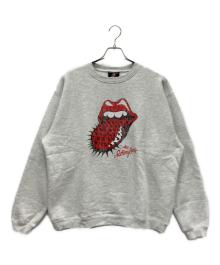 THE ROLLING STONES×JOURNAL STANDARD relume（ザ ローリングストーンズ×ジャーナルスタンダード レリューム）の古着「裏起毛スウェット」｜ライトグレー