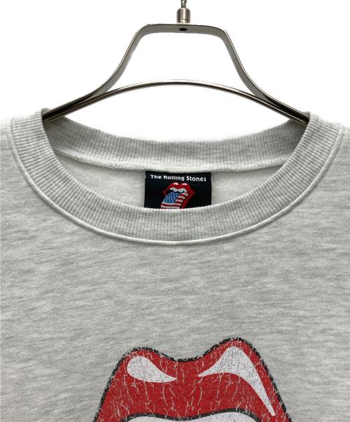 THE ROLLING STONES（ザ ローリングストーンズ）THE ROLLING STONES (ザ ローリングストーンズ) JOURNAL STANDARD relume (ジャーナルスタンダード レリューム) 裏起毛スウェット ライトグレー サイズ:SIZE Lの古着・服飾アイテム