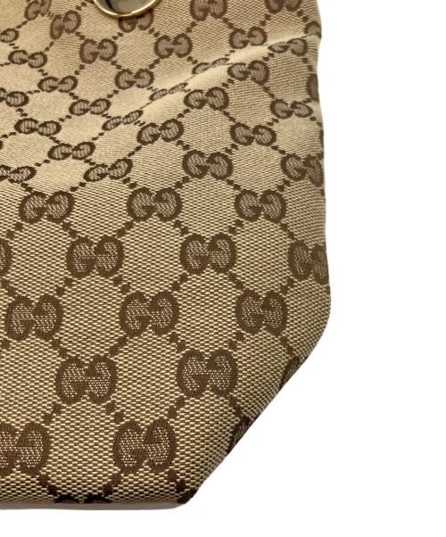 GUCCI（グッチ）GUCCI (グッチ) トートバッグ ピンク×ベージュの古着・服飾アイテム