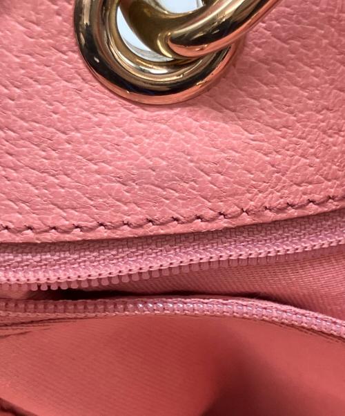 GUCCI（グッチ）GUCCI (グッチ) トートバッグ ピンク×ベージュの古着・服飾アイテム