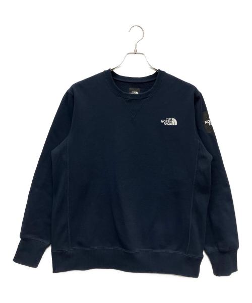 THE NORTH FACE（ザ ノース フェイス）THE NORTH FACE (ザ ノース フェイス) スクエアロゴクルー ネイビー サイズ:XLの古着・服飾アイテム