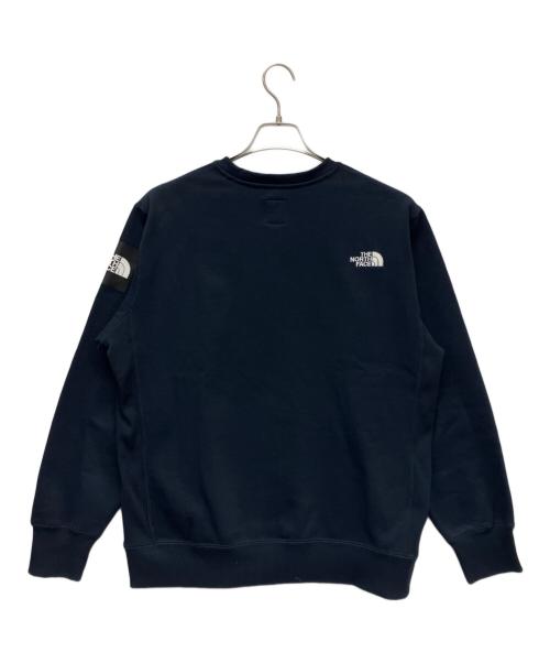 THE NORTH FACE（ザ ノース フェイス）THE NORTH FACE (ザ ノース フェイス) スクエアロゴクルー ネイビー サイズ:XLの古着・服飾アイテム