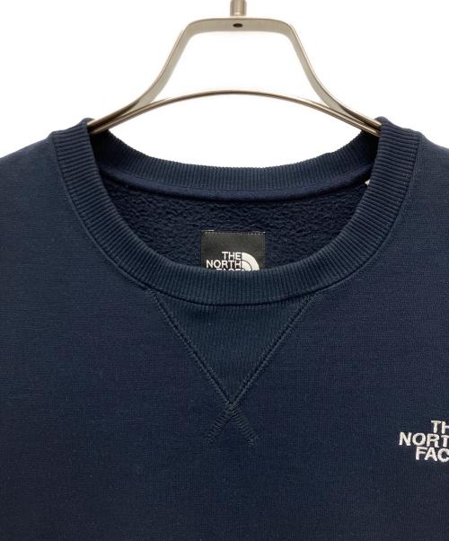 THE NORTH FACE（ザ ノース フェイス）THE NORTH FACE (ザ ノース フェイス) スクエアロゴクルー ネイビー サイズ:XLの古着・服飾アイテム