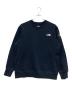 THE NORTH FACE（ザ ノース フェイス）の古着「スクエアロゴクルー」｜ネイビー