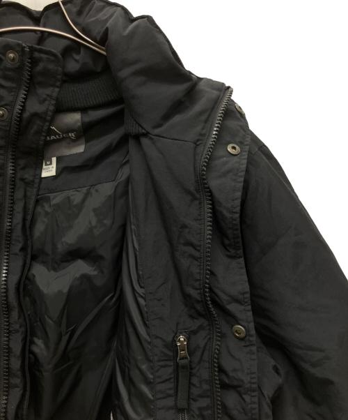 Eddie Bauer（エディーバウアー）Eddie Bauer (エディーバウアー) ダウンジャケット ブラック サイズ:Mの古着・服飾アイテム