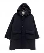 green label relaxingグリーンレーベルリラクシング）の古着「SENTDALE WOOLダッフルコート」｜ネイビー