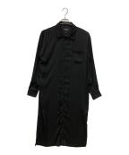 NOT CONVENTIONALノットコンヴェンショナル）の古着「長袖シャツ」｜ブラック