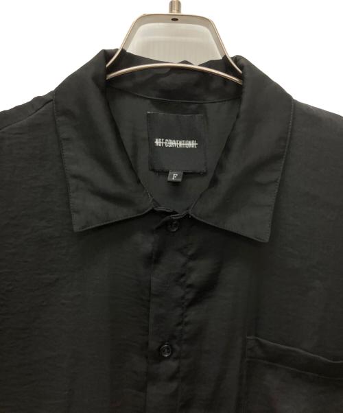 NOT CONVENTIONAL（ノットコンヴェンショナル）NOT CONVENTIONAL (ノットコンヴェンショナル) 長袖シャツ ブラック サイズ:Fの古着・服飾アイテム