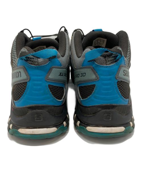 SALOMON（サロモン）SALOMON (サロモン) トレイルランニング グレー×ブルー サイズ:28の古着・服飾アイテム