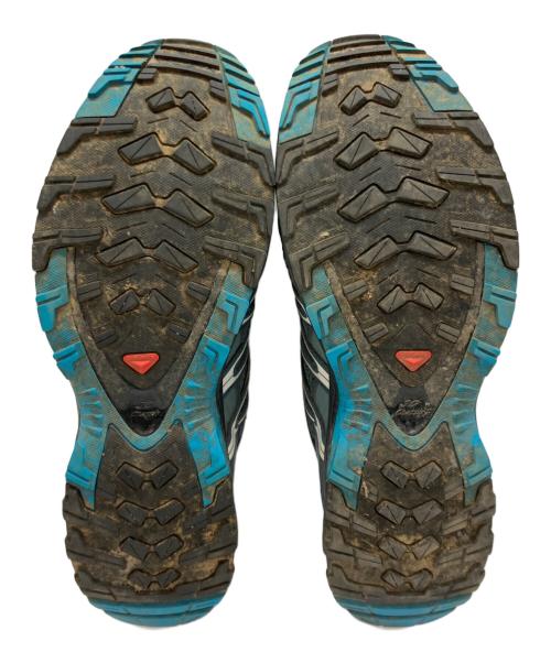 SALOMON（サロモン）SALOMON (サロモン) トレイルランニング グレー×ブルー サイズ:28の古着・服飾アイテム