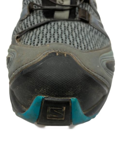 SALOMON（サロモン）SALOMON (サロモン) トレイルランニング グレー×ブルー サイズ:28の古着・服飾アイテム