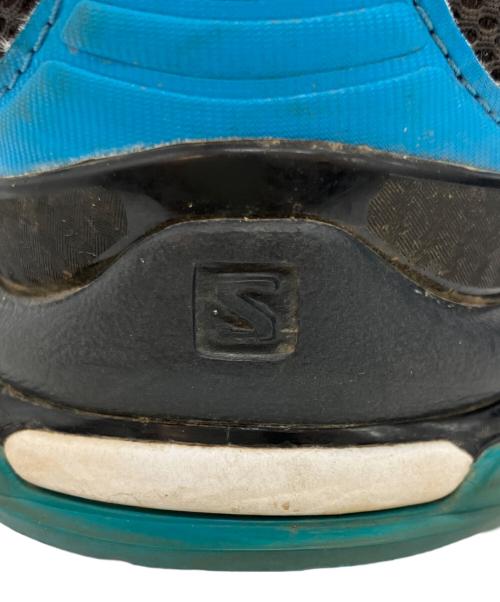 SALOMON（サロモン）SALOMON (サロモン) トレイルランニング グレー×ブルー サイズ:28の古着・服飾アイテム