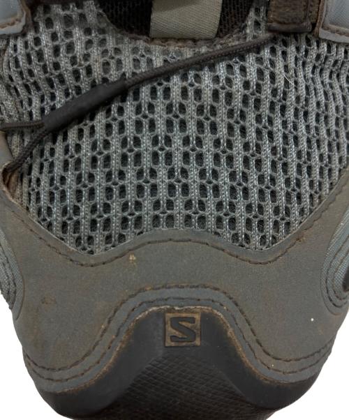 SALOMON（サロモン）SALOMON (サロモン) トレイルランニング グレー×ブルー サイズ:28の古着・服飾アイテム