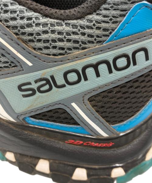 SALOMON（サロモン）SALOMON (サロモン) トレイルランニング グレー×ブルー サイズ:28の古着・服飾アイテム