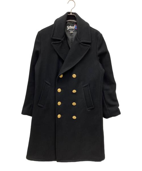 Schott（ショット）Schott (ショット) ナポレオンコート ブラック サイズ:38の古着・服飾アイテム