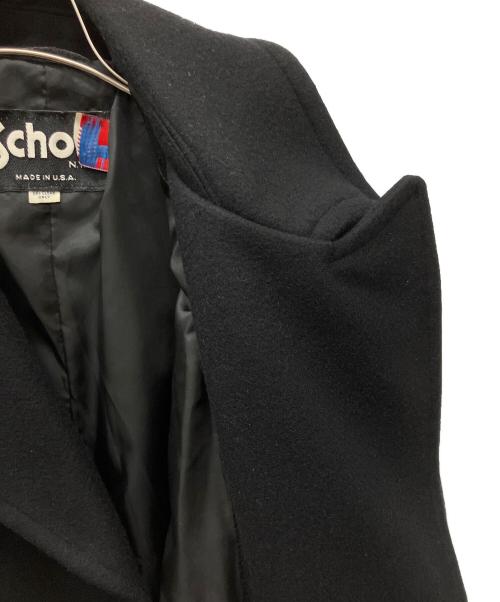 Schott（ショット）Schott (ショット) ナポレオンコート ブラック サイズ:38の古着・服飾アイテム