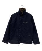 ALPHAアルファ）の古着「N-1デッキジャケット」｜ネイビー