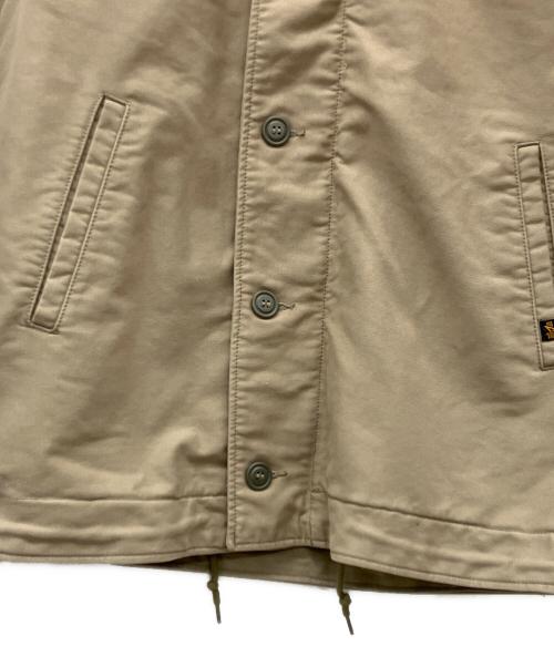 ALPHA（アルファ）ALPHA (アルファ) N-1 デッキジャケット カーキ サイズ:Lの古着・服飾アイテム