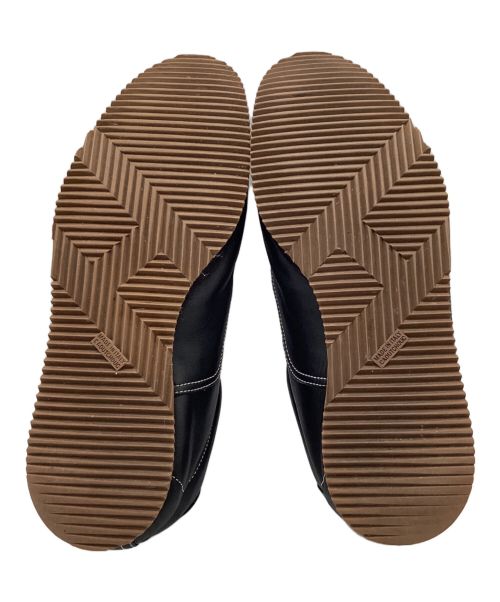 HERMES（エルメス）HERMES (エルメス) クイック レザースニーカー ブラック サイズ:42 1/2の古着・服飾アイテム