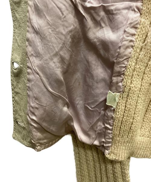 STYLED BY APOLLO（スタイル バイ アポロ）STYLED BY APOLLO (スタイル バイ アポロ) ヴィンテージ異素材ジャケット ベージュ サイズ:表記無しの古着・服飾アイテム