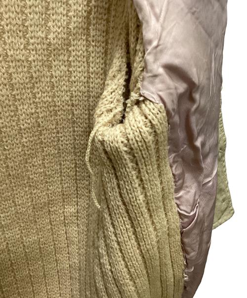 STYLED BY APOLLO（スタイル バイ アポロ）STYLED BY APOLLO (スタイル バイ アポロ) ヴィンテージ異素材ジャケット ベージュ サイズ:表記無しの古着・服飾アイテム