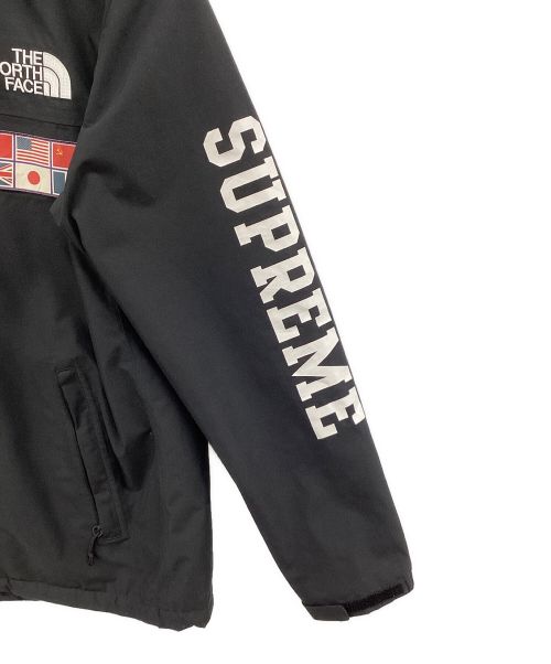 THE NORTH FACE（ザ ノース フェイス）THE NORTH FACE (ザ ノース フェイス) SUPREME (シュプリーム) Expedition Coaches Jacke ブラック サイズ:Mの古着・服飾アイテム