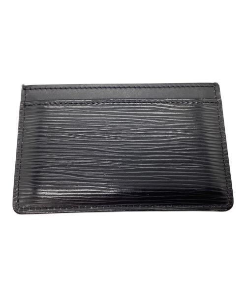 LOUIS VUITTON（ルイ ヴィトン）LOUIS VUITTON (ルイ ヴィトン) エピ ポルト カルト・サーンプル ノワール M63512 カードケースの古着・服飾アイテム