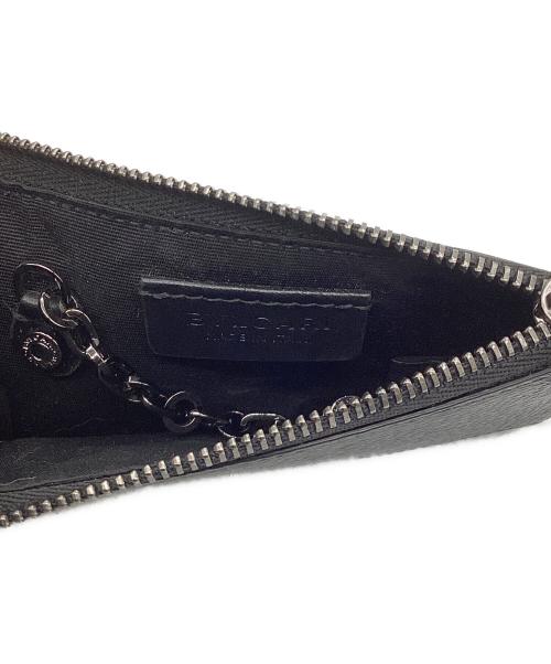 BVLGARI（ブルガリ）BVLGARI (ブルガリ) スナップフックキーリング付きコインケース ブラックの古着・服飾アイテム