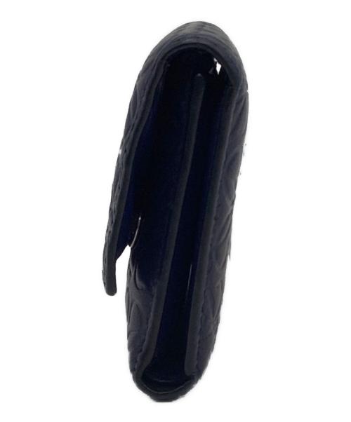 LOEWE（ロエベ）LOEWE (ロエベ) SAMLL VERTICAL WALLET パープルの古着・服飾アイテム