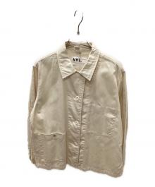MHL（エムエイチエル）の古着「コットンツイルジャケット」｜ベージュ