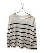 DEUXIEME CLASSEドゥーズィエム クラス）の古着「ワイドボーダーT」｜ホワイト×ブラック