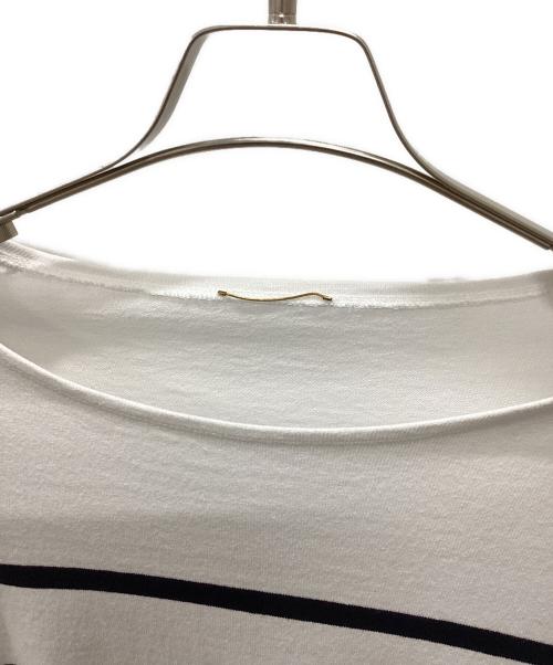 DEUXIEME CLASSE（ドゥーズィエム クラス）DEUXIEME CLASSE (ドゥーズィエム クラス) ワイドボーダーT ホワイト×ブラック サイズ:記載なしの古着・服飾アイテム