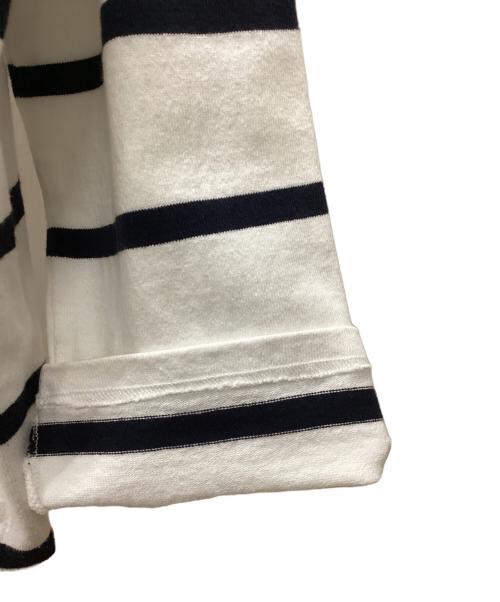 DEUXIEME CLASSE（ドゥーズィエム クラス）DEUXIEME CLASSE (ドゥーズィエム クラス) ワイドボーダーT ホワイト×ブラック サイズ:記載なしの古着・服飾アイテム